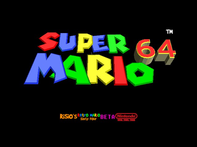 Super Mario 64 - Retro Mario (beta)